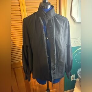 Elegant Black Women's Blouse